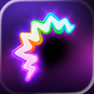 Auralog app icon with a colorful aura waveform