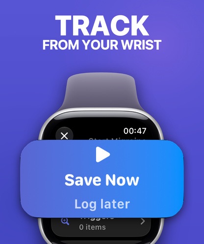 Start migraine tracking from Apple Watch